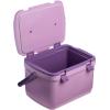 Stanley Adventure Outdoor Cooler 50 qt | Heavy Duty Outdoor Camping Cooler with Easy Carry Side Handles | 6 Days Cooling Ice Chest for 82 Cans | Flat Top Doubles as Seat | BPA-Free | Tigerlily Plum(Lilac)