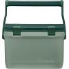 Stanley Adventure Outdoor Cooler 50 qt | Heavy Duty Outdoor Camping Cooler with Easy Carry Side Handles | 6 Days Cooling Ice Chest for 82 Cans | Flat Top Doubles as Seat | BPA-Free | Tigerlily Plum(Stanley Green)