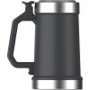 STANLEY Classic Bottle Opener Beer Stein 24 oz | Flip Up Lid and Heavy Duty Handle with Built In Bottle Opener | Insulated Stainless Steel Beer Mug | BPA-Free(Black 2.0)