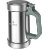 STANLEY Classic Bottle Opener Beer Stein 24 oz | Flip Up Lid and Heavy Duty Handle with Built In Bottle Opener | Insulated Stainless Steel Beer Mug | BPA-Free(Stainless Steel Shale)