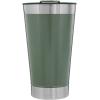 STANLEY Stay-Chill Beer Pint 16 oz | Wide Mouth Lid | Built-In Bottle Opener | Beer Tumbler Cup | Insulated Stainless Steel Pint Glass | BPA-Free | Polar(Hammertone Green)