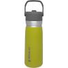 STANLEY IceFlow Flip Straw Water Bottle 22 oz | Built-In Straw for Travel and Sports | Lightweight and Leak Resistant | Insulated Stainless Steel | BPA-Free | Polar(Aloe (1.0))