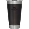 STANLEY Stay-Chill Beer Pint 16 oz | Wide Mouth Lid | Built-In Bottle Opener | Beer Tumbler Cup | Insulated Stainless Steel Pint Glass | BPA-Free | Polar(Charcoal Glow)