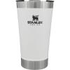 STANLEY Stay-Chill Beer Pint 16 oz | Wide Mouth Lid | Built-In Bottle Opener | Beer Tumbler Cup | Insulated Stainless Steel Pint Glass | BPA-Free | Polar(Polar)