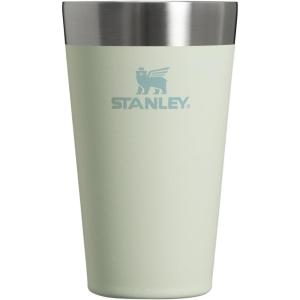 STANLEY Adventure Stacking Beer Pint Glass 16oz | Stackable Drinking Cup for Cold Beverages | Dishwasher Safe | Insulated Stainless Steel Tumbler | BPA-Free | Mist(Mist)