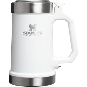STANLEY Classic Bottle Opener Beer Stein 24 oz | Flip Up Lid and Heavy Duty Handle with Built In Bottle Opener | Insulated Stainless Steel Beer Mug | BPA-Free(Frost Gloss)