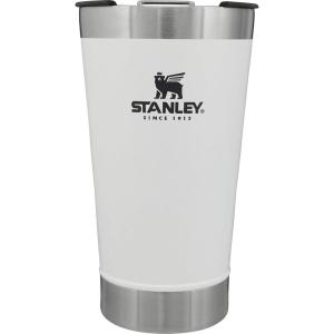 STANLEY Stay-Chill Beer Pint 16 oz | Wide Mouth Lid | Built-In Bottle Opener | Beer Tumbler Cup | Insulated Stainless Steel Pint Glass | BPA-Free | Polar(Polar)