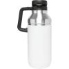 Stanley GO Growler 64 oz | Keeps Beer Cold or Coffee Hot | Leakproof Steel Lined Lid and Easy to Carry Handle | Insulated Stainless Steel Beverage Container | BPA-Free | Polar(Polar)