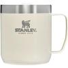 STANLEY Stay-Hot Camp Mug | Press Fit Drink Through Lid | Cup for Coffee, Tea and Drinks | Insulated Stainless Steel Coffee Mug | BPA-Free(Cream Gloss)