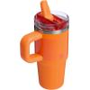 STANLEY Quencher ProTour Flip Straw Tumbler with Leakproof Lid | Built-In Straw & Handle | Cupholder Compatible for Travel | Insulated Stainless Steel Cup | BPA-Free(Goldenrod Fade)