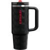 STANLEY Quencher ProTour Flip Straw Tumbler with Leakproof Lid | Built-In Straw & Handle | Cupholder Compatible for Travel | Insulated Stainless Steel Cup | BPA-Free(Black Lovely)