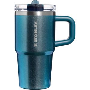 STANLEY Quencher ProTour Flip Straw Tumbler with Leakproof Lid | Built-In Straw & Handle | Cupholder Compatible for Travel | Insulated Stainless Steel Cup | BPA-Free(Ponderosa Shimmer)