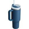STANLEY Quencher H2.0 Tumbler with Handle and Straw 40 oz | Flowstate 3-Position Lid | Cup Holder Compatible for Travel | Insulated Stainless Steel Cup | BPA-Free | Stargaze