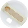 Stanley Quencher Tumbler Lid | Twist on Flowstate 3-Position Lid Replacement for Tumbler with Handle | Accessory fits Stainless Steel Drinking Cup | BPA-Free | Clear(Milky White)