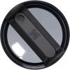 Stanley Quencher Tumbler Lid | Twist on Flowstate 3-Position Lid Replacement for Tumbler with Handle | Accessory fits Stainless Steel Drinking Cup | BPA-Free | Clear(Black)