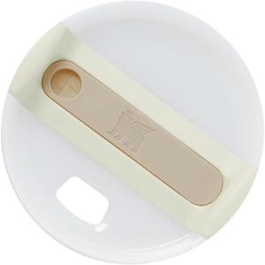 Stanley Quencher Tumbler Lid | Twist on Flowstate 3-Position Lid Replacement for Tumbler with Handle | Accessory fits Stainless Steel Drinking Cup | BPA-Free | Clear(Milky White)