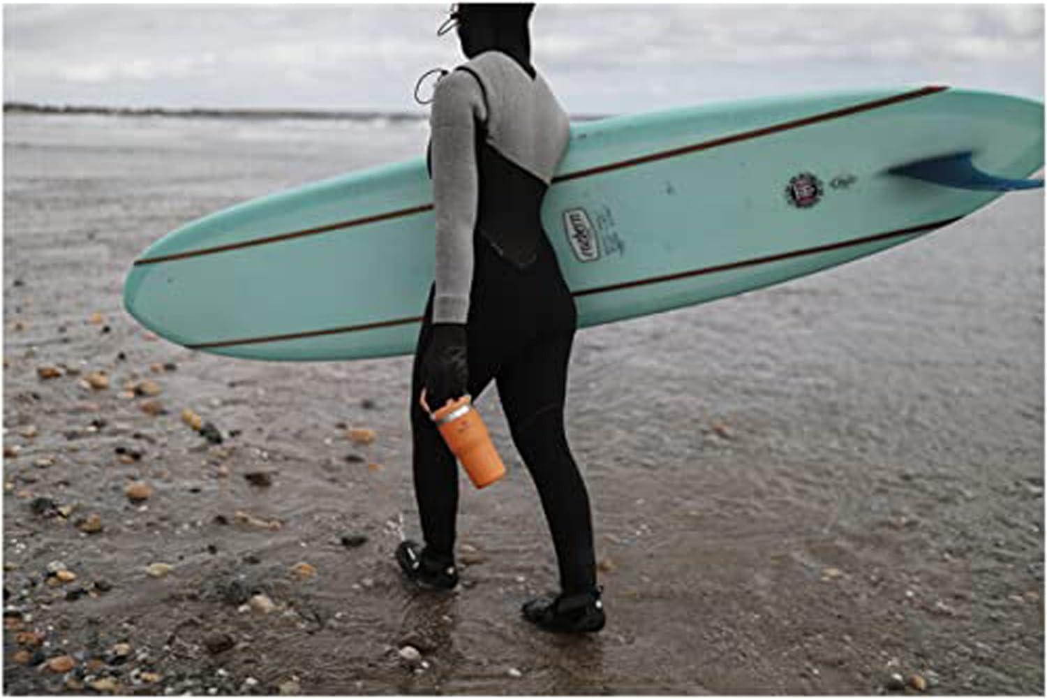 imageSTANLEY IceFlow 20 Flip Straw Tumbler with Handle 20 oz Twist On Lid and Flip Up Straw Leak Resistant Water Bottle Insulated Stainless Steel BPAFree AzureOchre