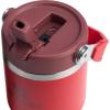 STANLEY IceFlow 2.0 Flip Straw Tumbler with Handle 20 oz | Twist On Lid and Flip Up Straw | Leak Resistant Water Bottle | Insulated Stainless Steel | BPA-Free | Azure(Chili Red)