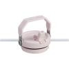 STANLEY IceFlow 2.0 Flip Straw Tumbler with Handle 20 oz | Twist On Lid and Flip Up Straw | Leak Resistant Water Bottle | Insulated Stainless Steel | BPA-Free | Azure(Almond Rose)