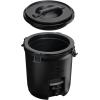 Stanley Adventure Fast Flow Water Jug 2 Gallon | Leakproof Ice Water Dispenser | Insulated Beverage Cooler | Easy Pour Spigot and Latched Foam Lid | BPA-Free(Black 2.0)