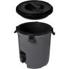 Stanley Adventure Fast Flow Water Jug 2 Gallon | Leakproof Ice Water Dispenser | Insulated Beverage Cooler | Easy Pour Spigot and Latched Foam Lid | BPA-Free(Charcoal)
