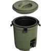 Stanley Adventure Fast Flow Water Jug 2 Gallon | Leakproof Ice Water Dispenser | Insulated Beverage Cooler | Easy Pour Spigot and Latched Foam Lid | BPA-Free(Dried Pine)