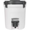 Stanley Adventure Fast Flow Water Jug 2 Gallon | Leakproof Ice Water Dispenser | Insulated Beverage Cooler | Easy Pour Spigot and Latched Foam Lid | BPA-Free(Polar)