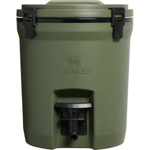 Stanley Adventure Fast Flow Water Jug 2 Gallon | Leakproof Ice Water Dispenser | Insulated Beverage Cooler | Easy Pour Spigot and Latched Foam Lid | BPA-Free(Dried Pine)