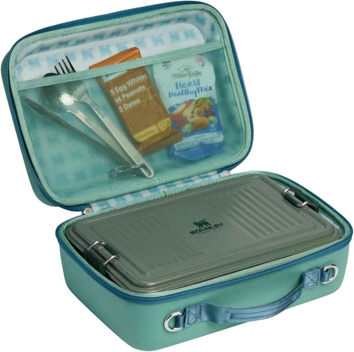 imageSTANLEY All Day Midi Lunch Box 63quart EVA Insulated Lunch Bag Crush Resistant Adjustable Strap BPAFree Spring GreenSpring Green