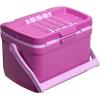Stanley Adventure Outdoor Cooler 16 qt | Heavy Duty Outdoor Camping Cooler with Easy Carry Top Handle | BPA-Free | Dark Blossom