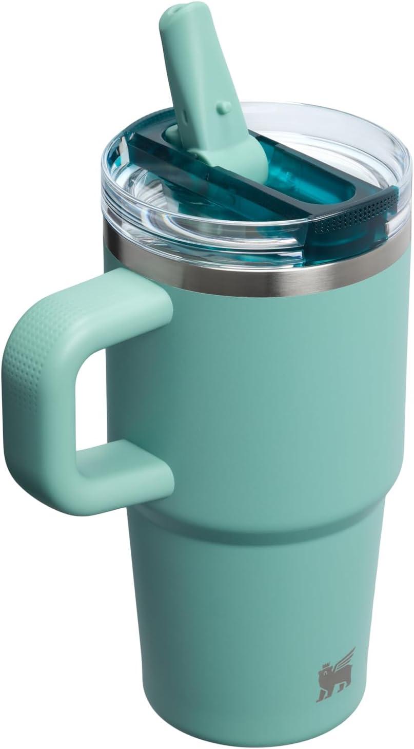 imageSTANLEY Quencher ProTour Flip Straw Tumbler with Leakproof Lid BuiltIn Straw amp Handle Cupholder Compatible for Travel Insulated Stainless Steel Cup BPAFreeSpring Green