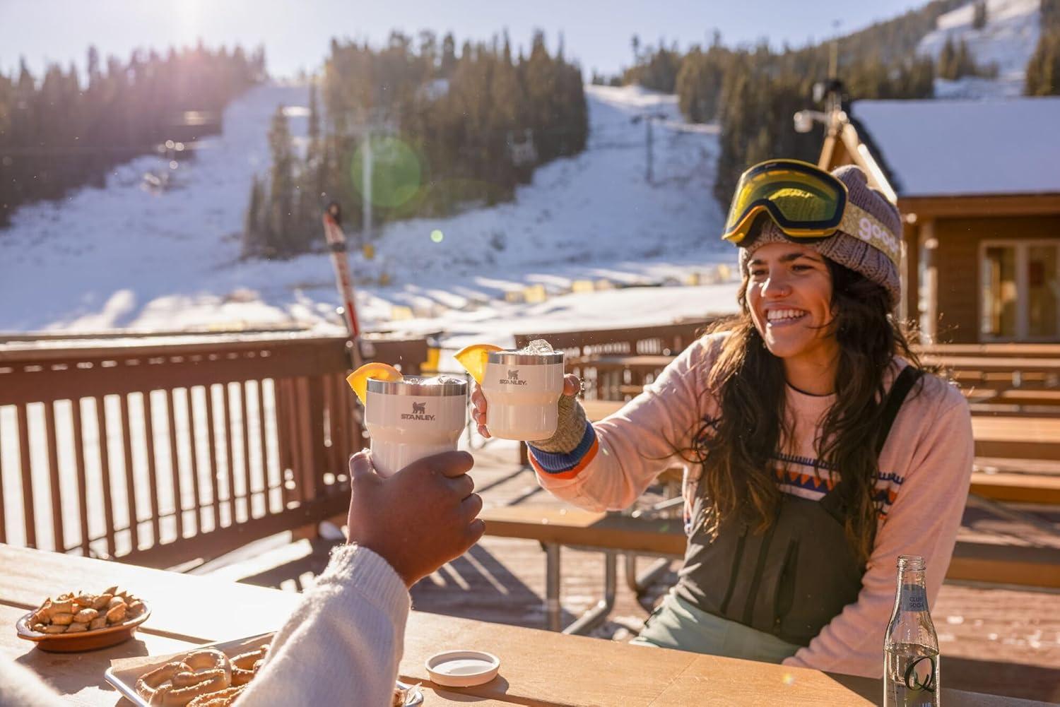 imageSTANLEY The Everyday Stacking Camp Cup 10 oz 029 L Sunrise Spiral