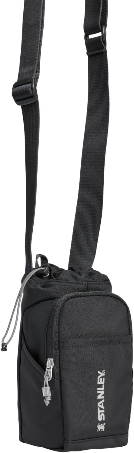 imageSTANLEY Vitalize Macro Method Backpack Gym Work amp Travel Bag with Laptop Sleeve Expandable Bottom Compartment Tumbler amp Water Bottle Pockets Durable Recycled Fabric Rose QuartzBlack