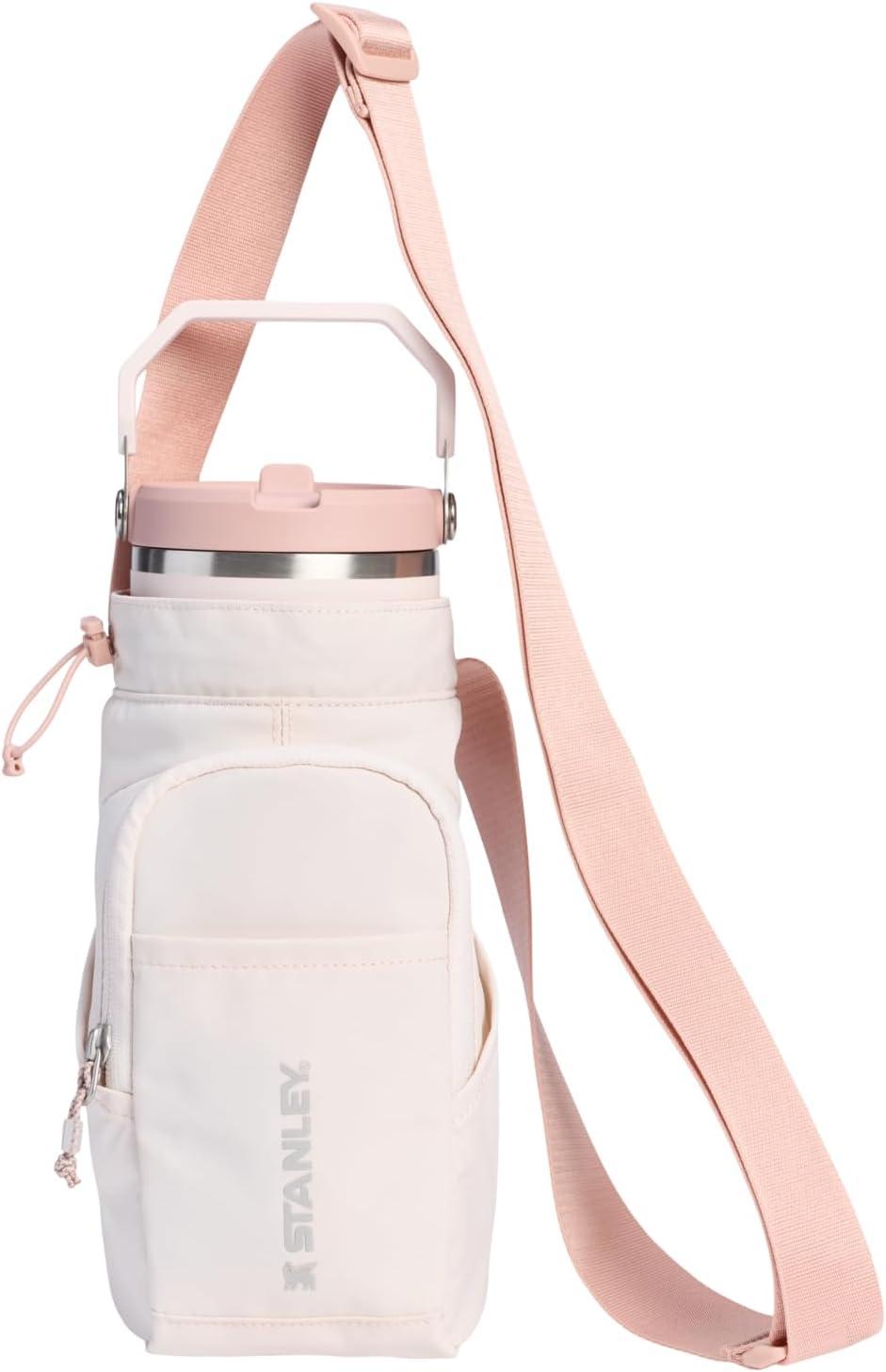 imageSTANLEY Vitalize Macro Method Backpack Gym Work amp Travel Bag with Laptop Sleeve Expandable Bottom Compartment Tumbler amp Water Bottle Pockets Durable Recycled Fabric Rose QuartzRose Quartz