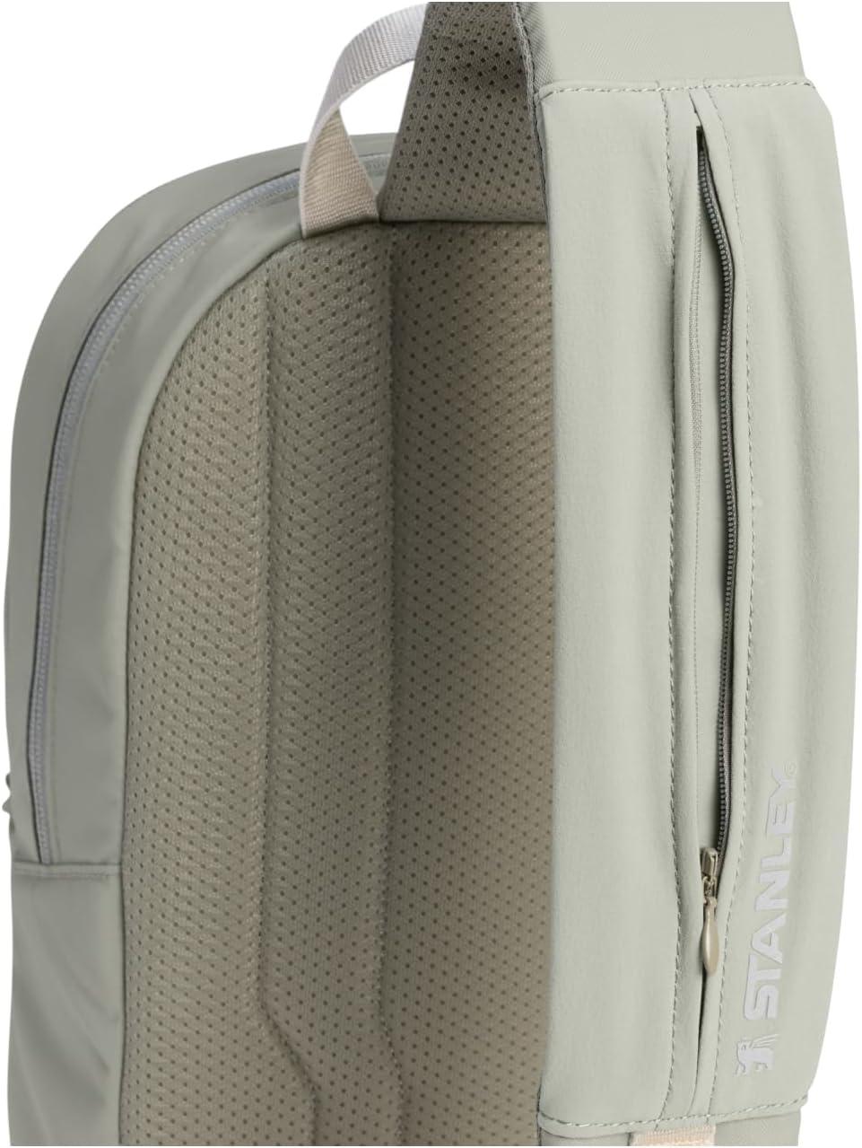 imageSTANLEY Vitalize Macro Method Backpack Gym Work amp Travel Bag with Laptop Sleeve Expandable Bottom Compartment Tumbler amp Water Bottle Pockets Durable Recycled Fabric Rose QuartzSage Grey