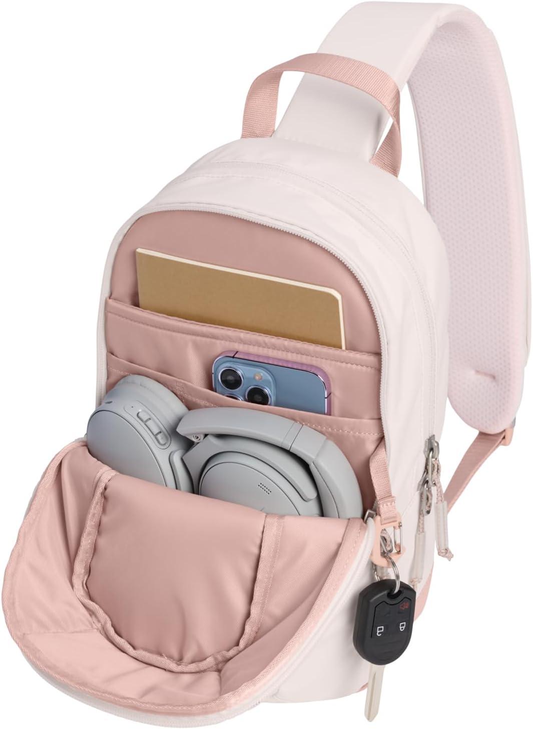 imageSTANLEY Vitalize Macro Method Backpack Gym Work amp Travel Bag with Laptop Sleeve Expandable Bottom Compartment Tumbler amp Water Bottle Pockets Durable Recycled Fabric Rose QuartzRose Quartz