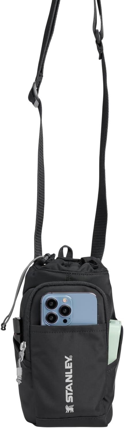 imageSTANLEY Vitalize Macro Method Backpack Gym Work amp Travel Bag with Laptop Sleeve Expandable Bottom Compartment Tumbler amp Water Bottle Pockets Durable Recycled Fabric Rose QuartzBlack