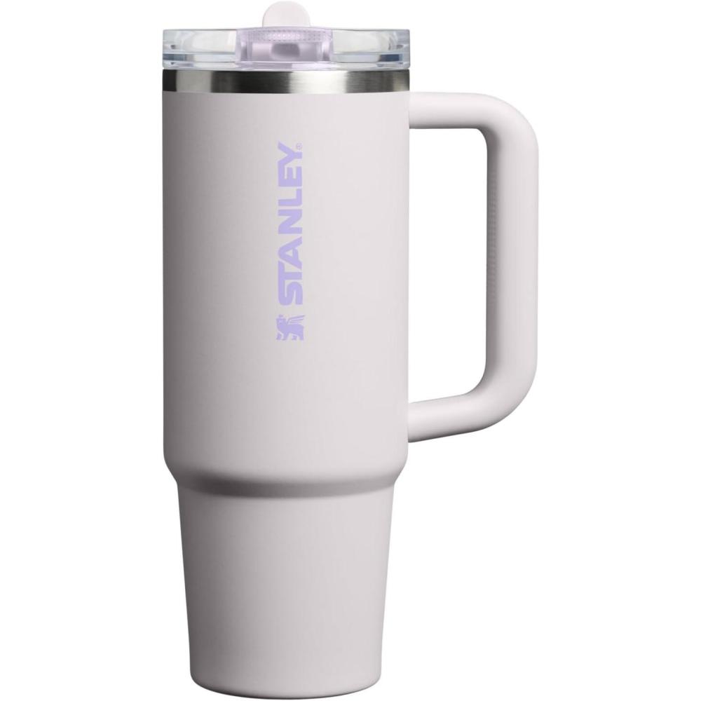 imageSTANLEY Quencher ProTour Flip Straw Tumbler with Leakproof Lid  BuiltIn Straw amp Handle  Cupholder Compatible for Travel  Insulated Stainless Steel Cup  BPAFreeSahara