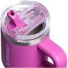 STANLEY Quencher ProTour Flip Straw Tumbler with Leakproof Lid | Built-In Straw & Handle | Cupholder Compatible for Travel | Insulated Stainless Steel Cup | BPA-Free(Dark Blossom)