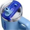 STANLEY Quencher ProTour Flip Straw Tumbler with Leakproof Lid | Built-In Straw & Handle | Cupholder Compatible for Travel | Insulated Stainless Steel Cup | BPA-Free(Blue Sky)