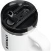 STANLEY Quencher ProTour Flip Straw Tumbler with Leakproof Lid | Built-In Straw & Handle | Cupholder Compatible for Travel | Insulated Stainless Steel Cup | BPA-Free(Chalk)