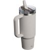 STANLEY Quencher ProTour Flip Straw Tumbler with Leakproof Lid | Built-In Straw & Handle | Cupholder Compatible for Travel | Insulated Stainless Steel Cup | BPA-Free(Ash)