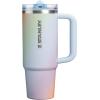 STANLEY Quencher ProTour Flip Straw Tumbler with Leakproof Lid | Built-In Straw & Handle | Cupholder Compatible for Travel | Insulated Stainless Steel Cup | BPA-Free(Sunrise Spiral)