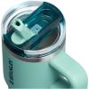 STANLEY Quencher ProTour Flip Straw Tumbler with Leakproof Lid | Built-In Straw & Handle | Cupholder Compatible for Travel | Insulated Stainless Steel Cup | BPA-Free(Spring Green)