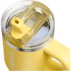 STANLEY Quencher ProTour Flip Straw Tumbler with Leakproof Lid | Built-In Straw & Handle | Cupholder Compatible for Travel | Insulated Stainless Steel Cup | BPA-Free(Daffodil)