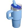STANLEY Quencher ProTour Flip Straw Tumbler with Leakproof Lid | Built-In Straw & Handle | Cupholder Compatible for Travel | Insulated Stainless Steel Cup | BPA-Free(Blue Sky)