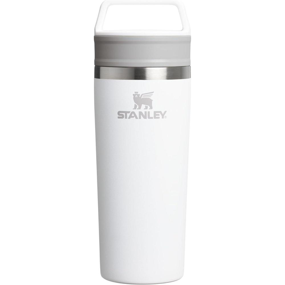 imageSTANLEY Cafe To Go Travel Mug 16 oz  Leakproof TwoPart Drink Through Lid  Tumbler Cup for Coffee Tea and Drinks  Insulated Stainless Steel Coffee Mug  BPAFree  DaffodilFrost