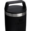 STANLEY Cafe To Go Travel Mug 16 oz | Leakproof Two-Part Drink Through Lid | Tumbler Cup for Coffee, Tea and Drinks | Insulated Stainless Steel Coffee Mug | BPA-Free | Daffodil(Black 2.0)