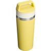STANLEY Cafe To Go Travel Mug 16 oz | Leakproof Two-Part Drink Through Lid | Tumbler Cup for Coffee, Tea and Drinks | Insulated Stainless Steel Coffee Mug | BPA-Free | Daffodil(Daffodil)