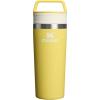 STANLEY Cafe To Go Travel Mug 16 oz | Leakproof Two-Part Drink Through Lid | Tumbler Cup for Coffee, Tea and Drinks | Insulated Stainless Steel Coffee Mug | BPA-Free | Daffodil(Daffodil)